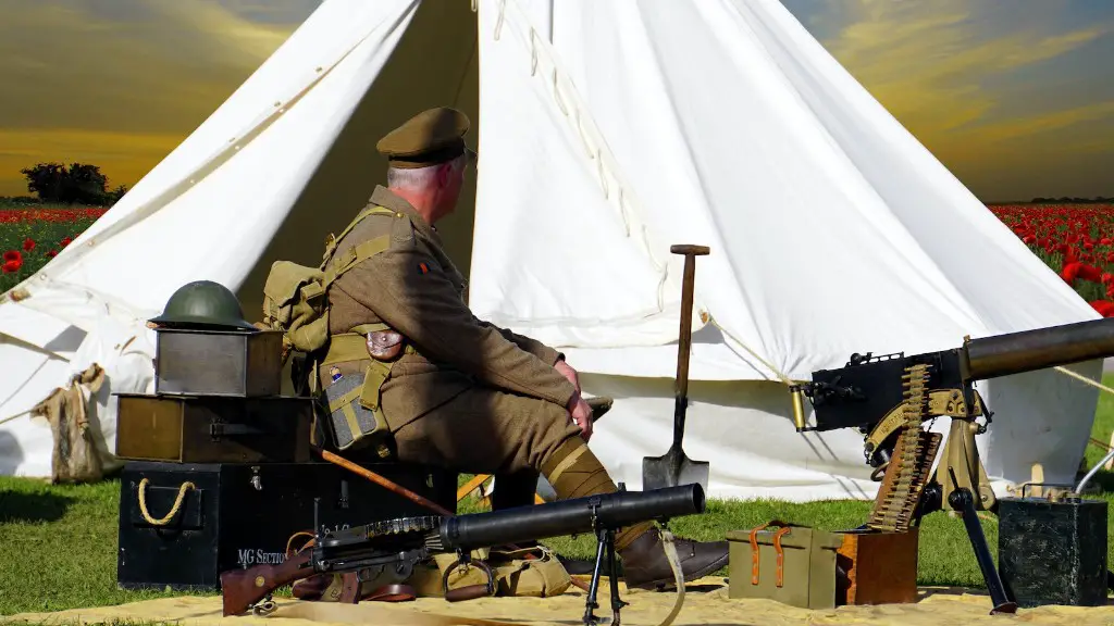 How large was the first canadian army?