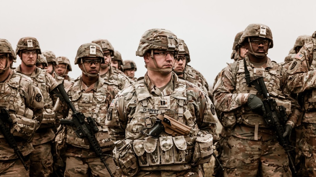 How many soldiers in a us army division?