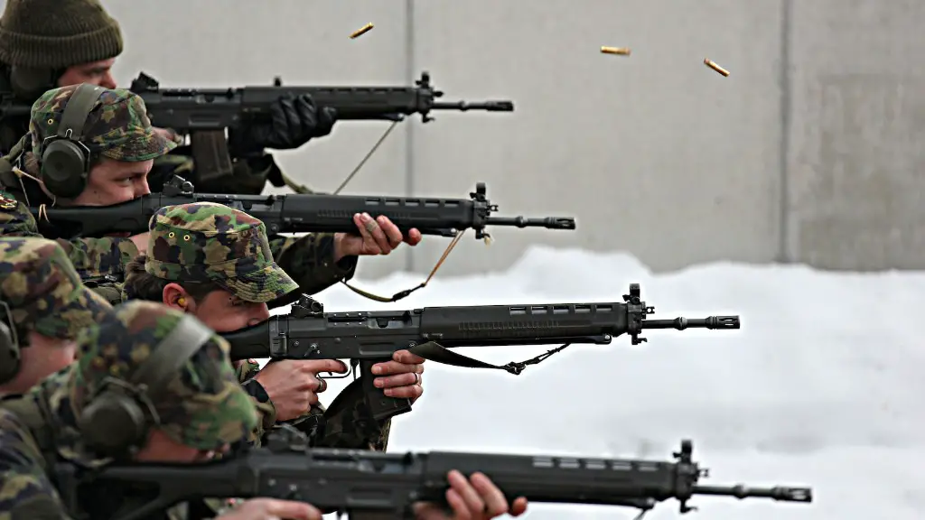 Which rifle is used by russian army?